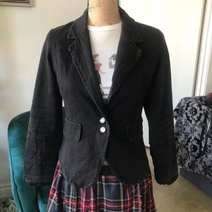 Black Jean School Girl Jacket